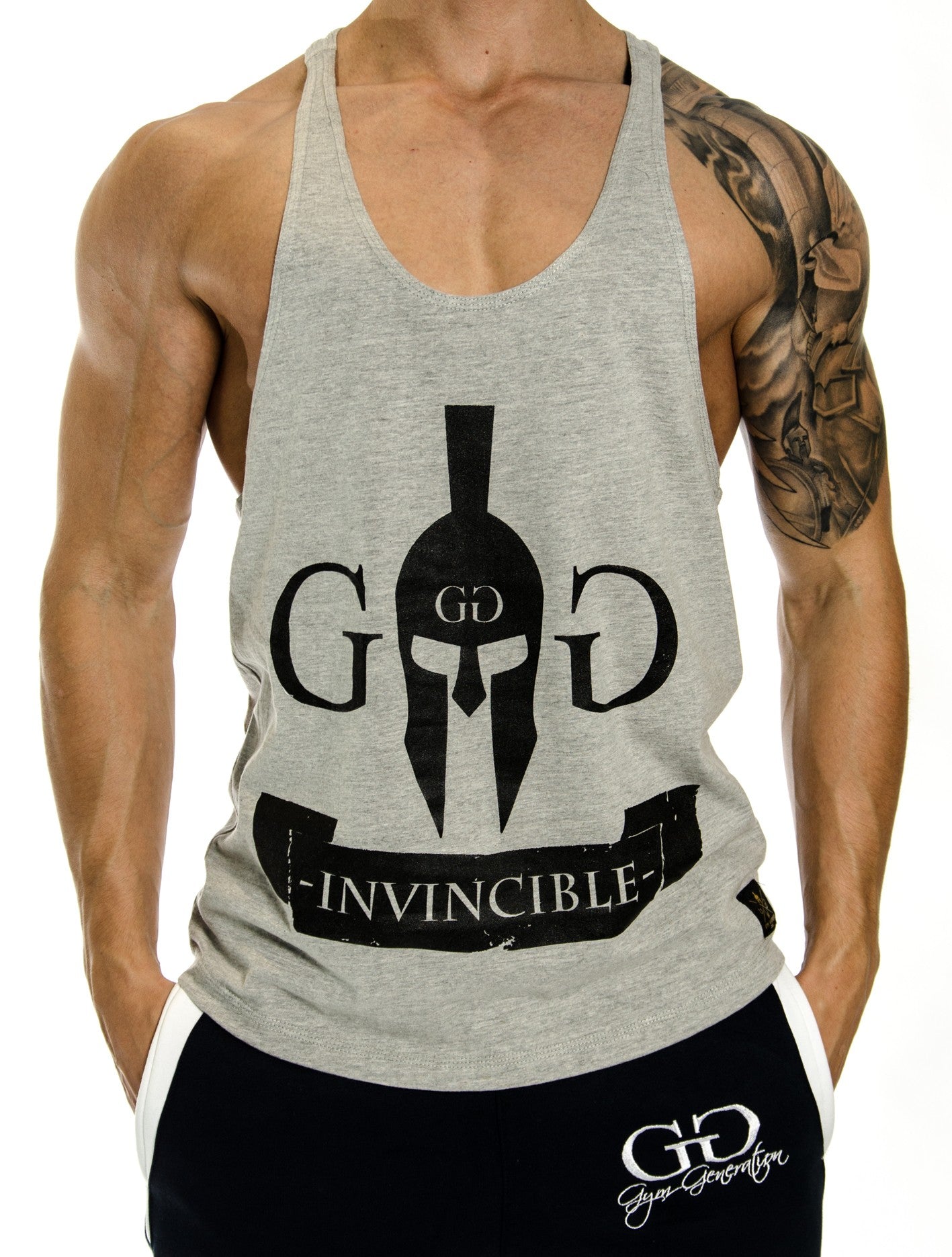 Stringer Tank Top Invincible - Grau