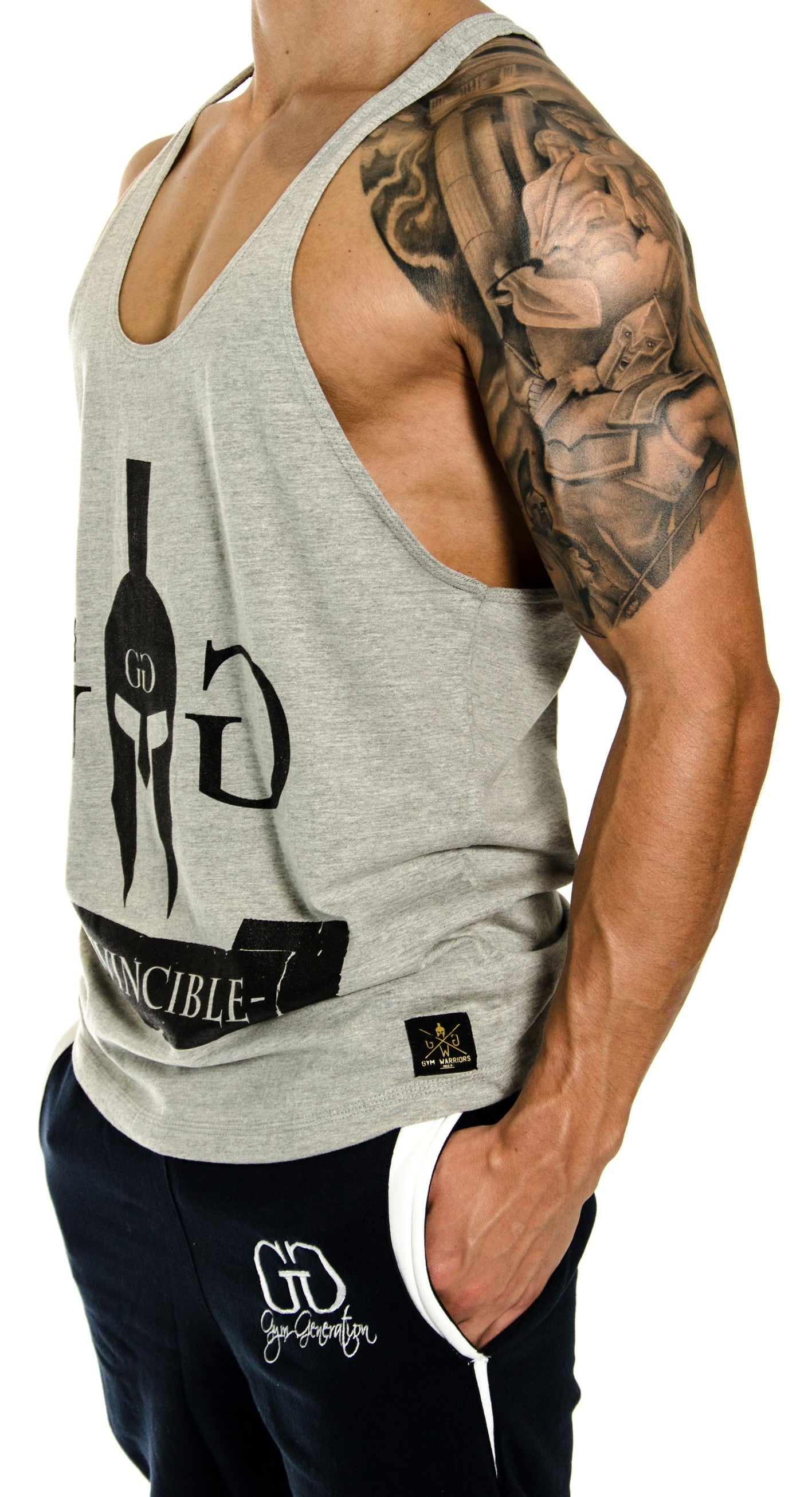 Stringer Tank Top Invincible - Grau
