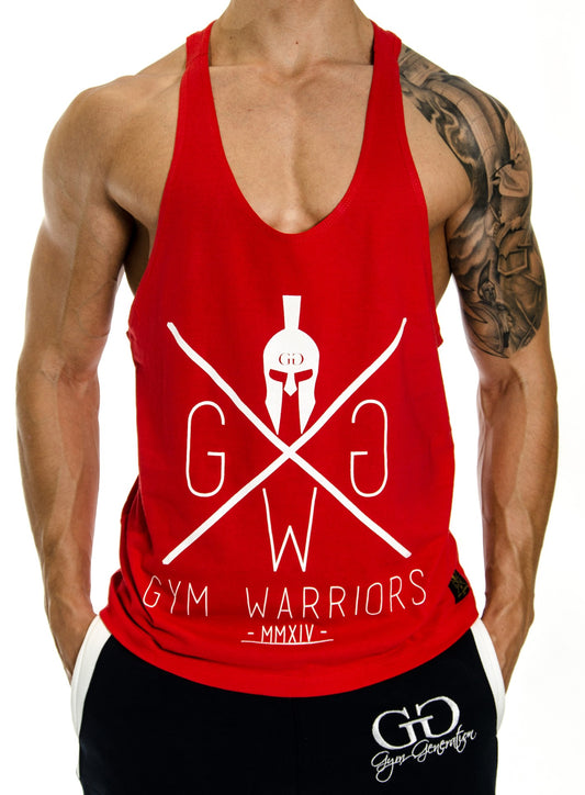 Gym Warriors Stringer - Red