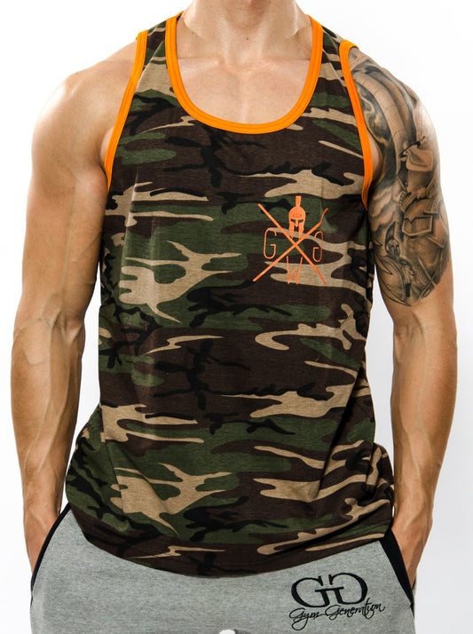 Gym Warriors Tank Top - Camo
