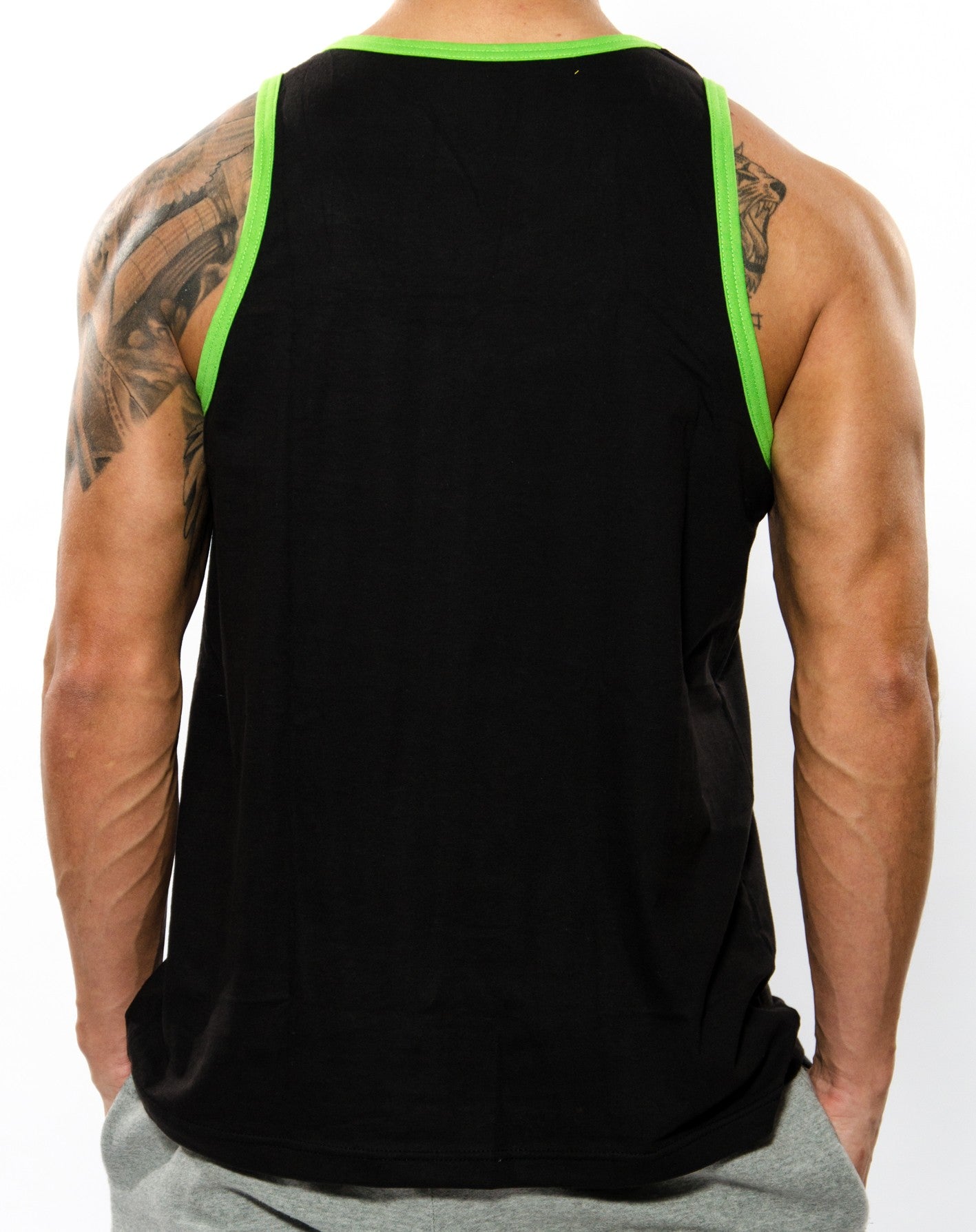 Gym Tank Top - Lime