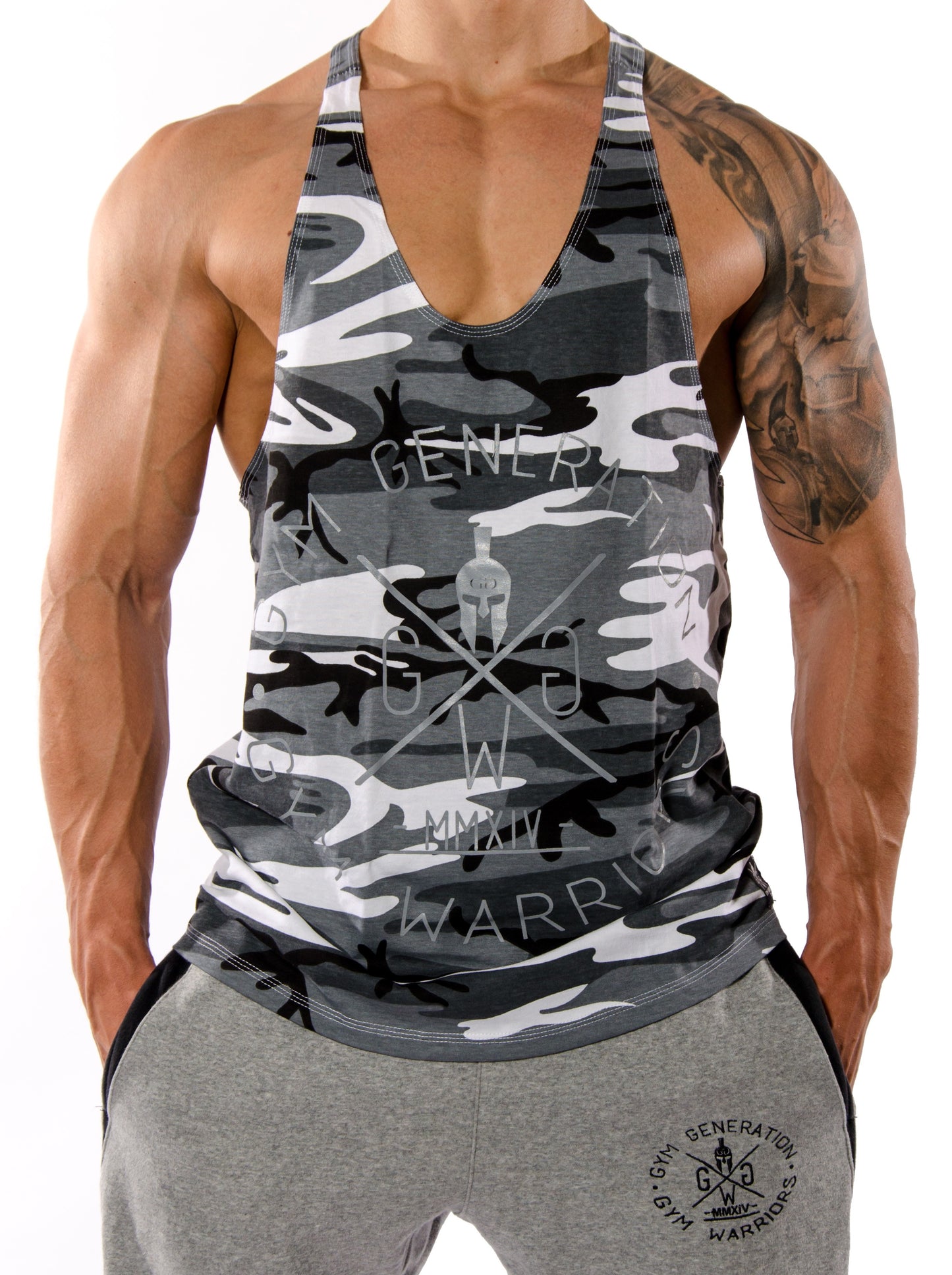 Stringer de Gym Warriors - Camuflaje 2.0