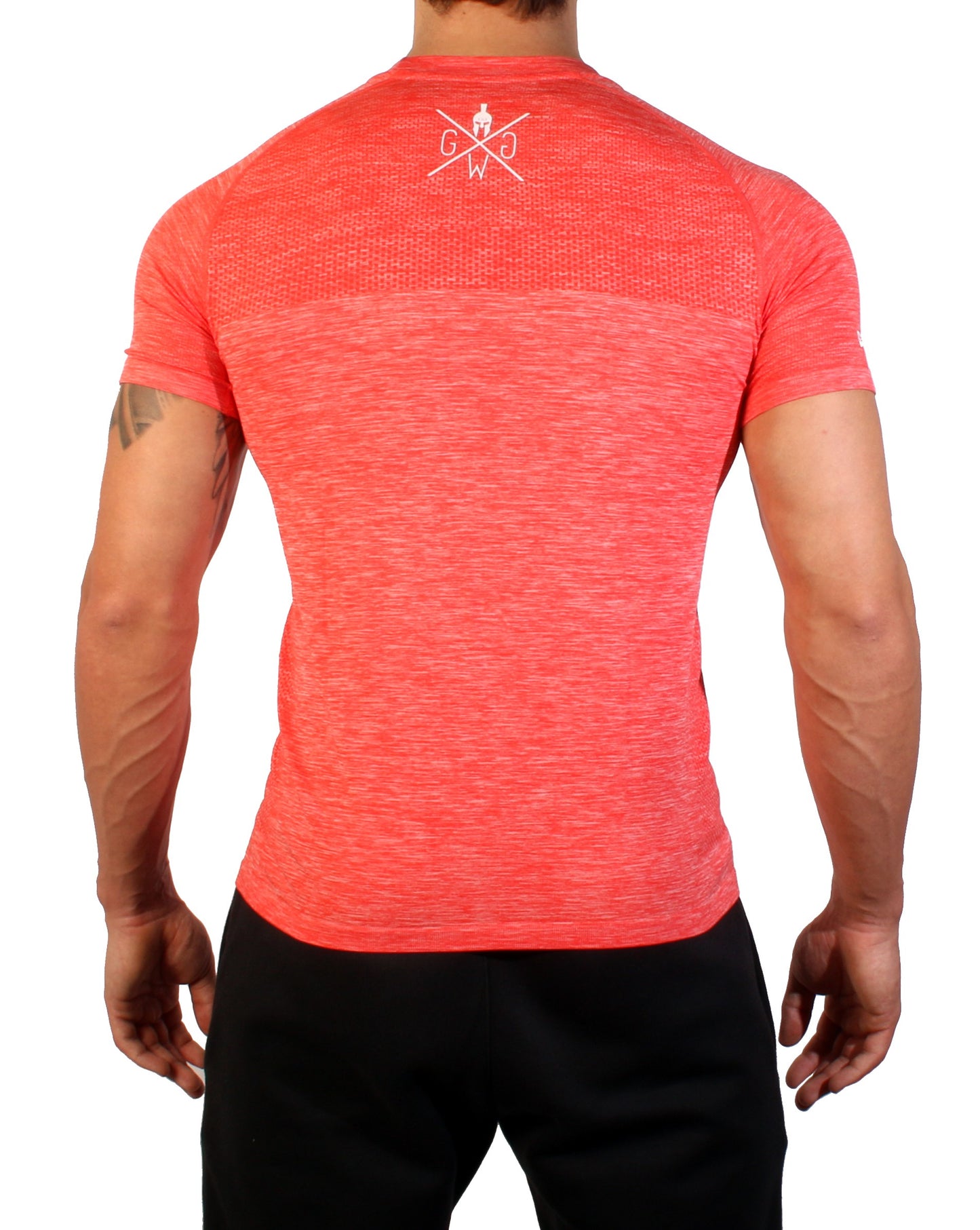 Seamless Fitness Shirt - Flame Red