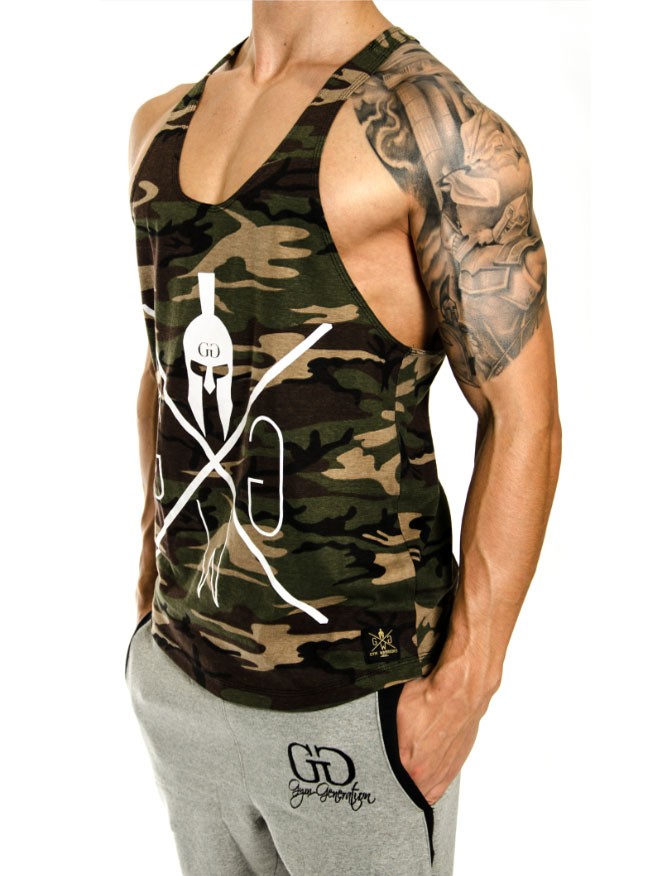 Gym Warriors Stringer - Camo