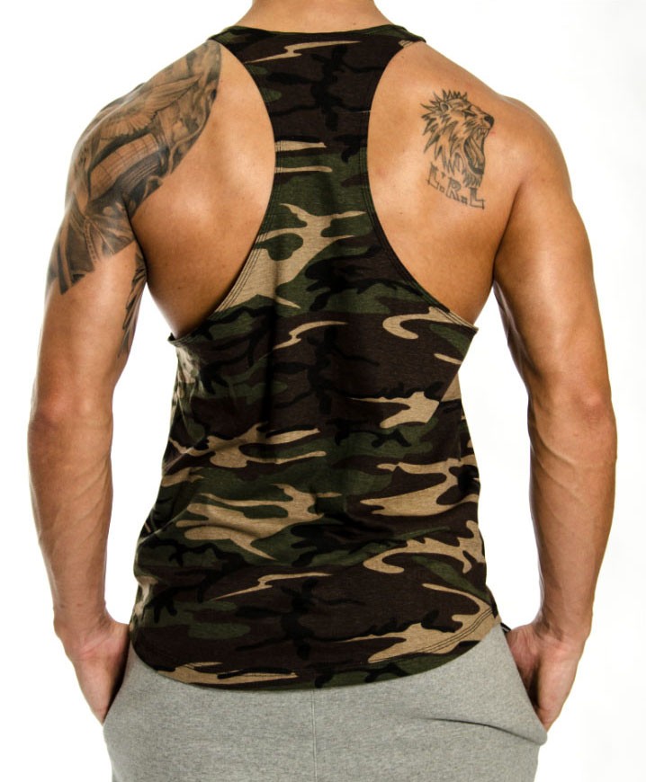 Gym Warriors Stringer - Camouflage