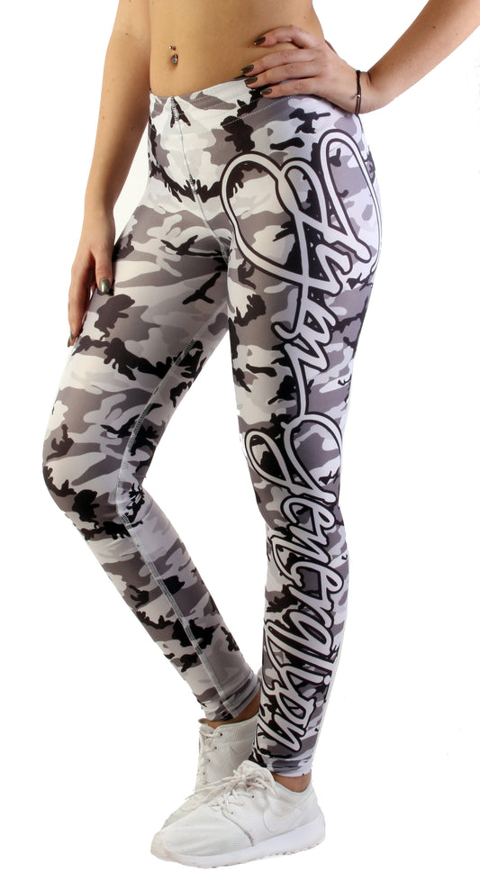 Gym Leggings - Camo