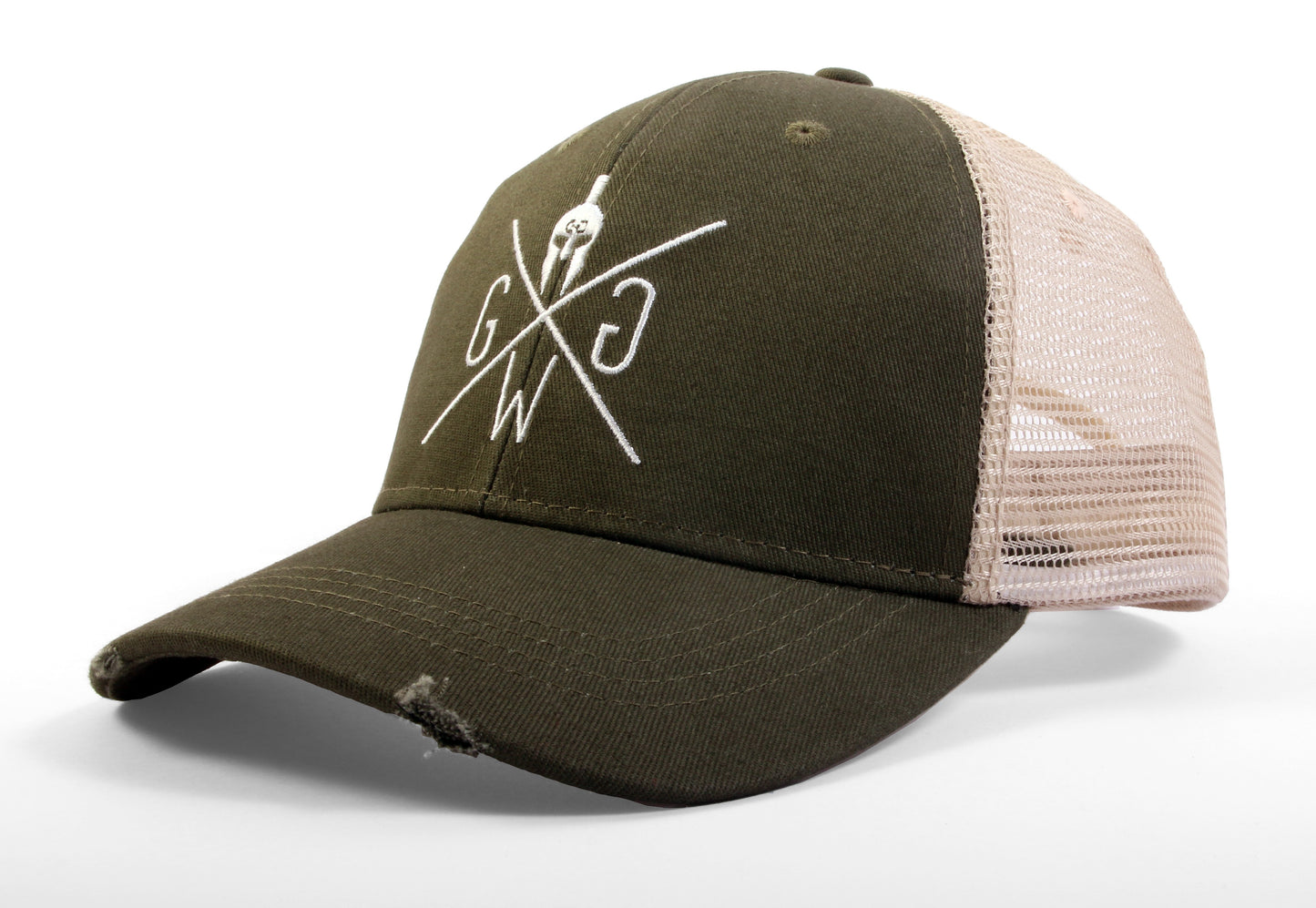 Venice Trucker Cap - Olive