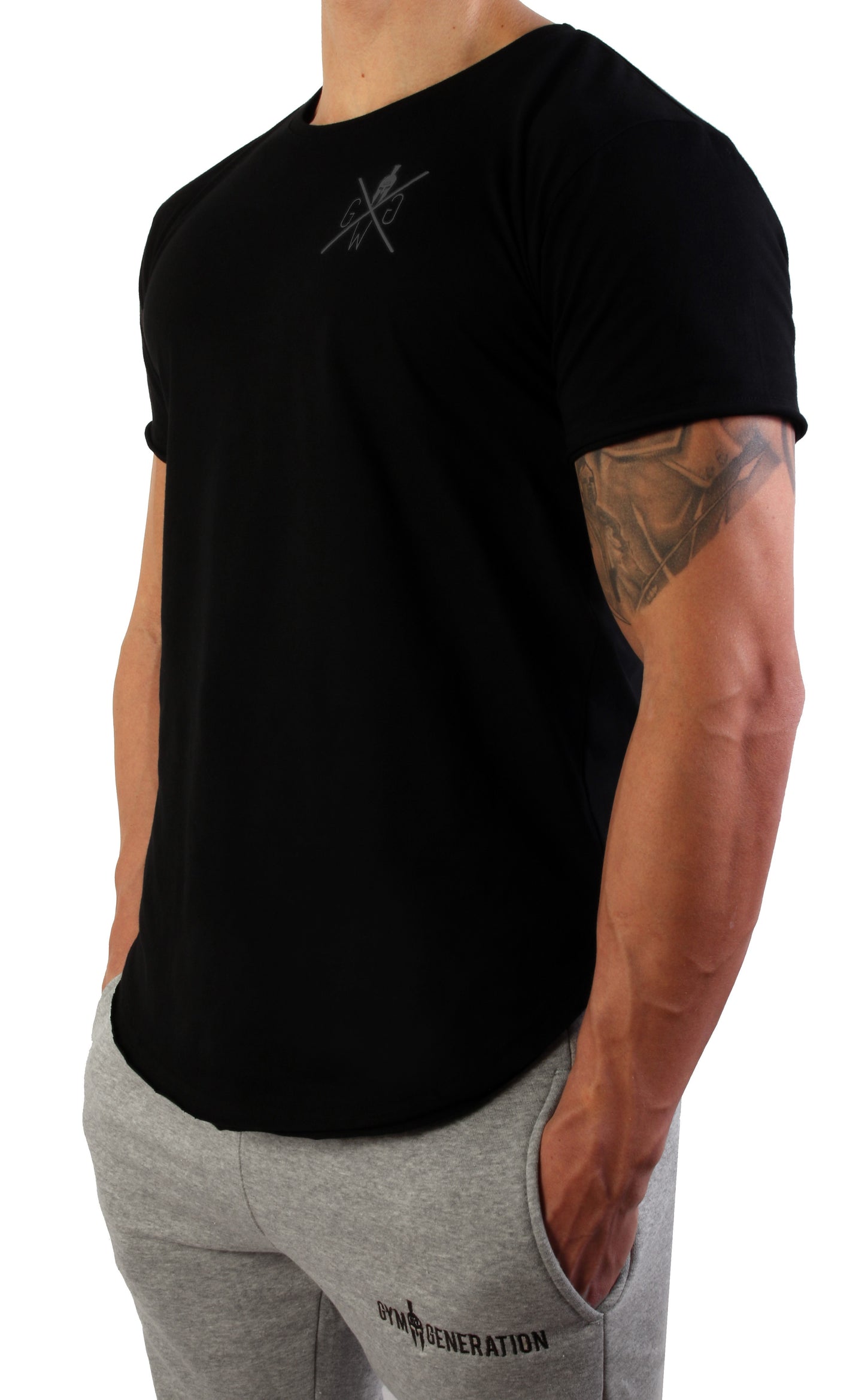 Camiseta No Pain No Gain - Negro