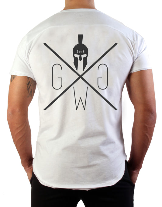 Gym T-Shirt Warrior - Weiss