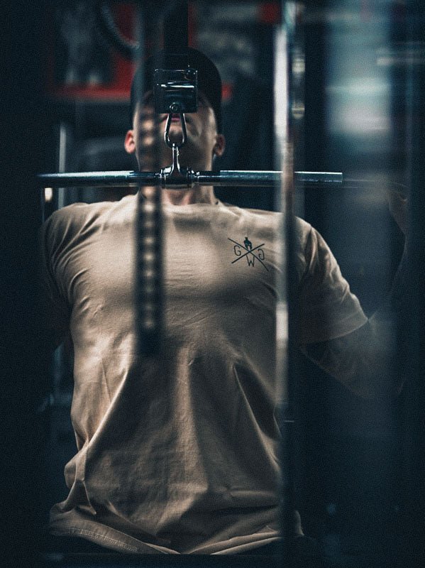 Gym T-Shirt Warrior - Beige