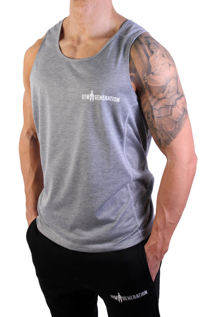 Camiseta sin mangas Powerboost Gym - Storm Grey