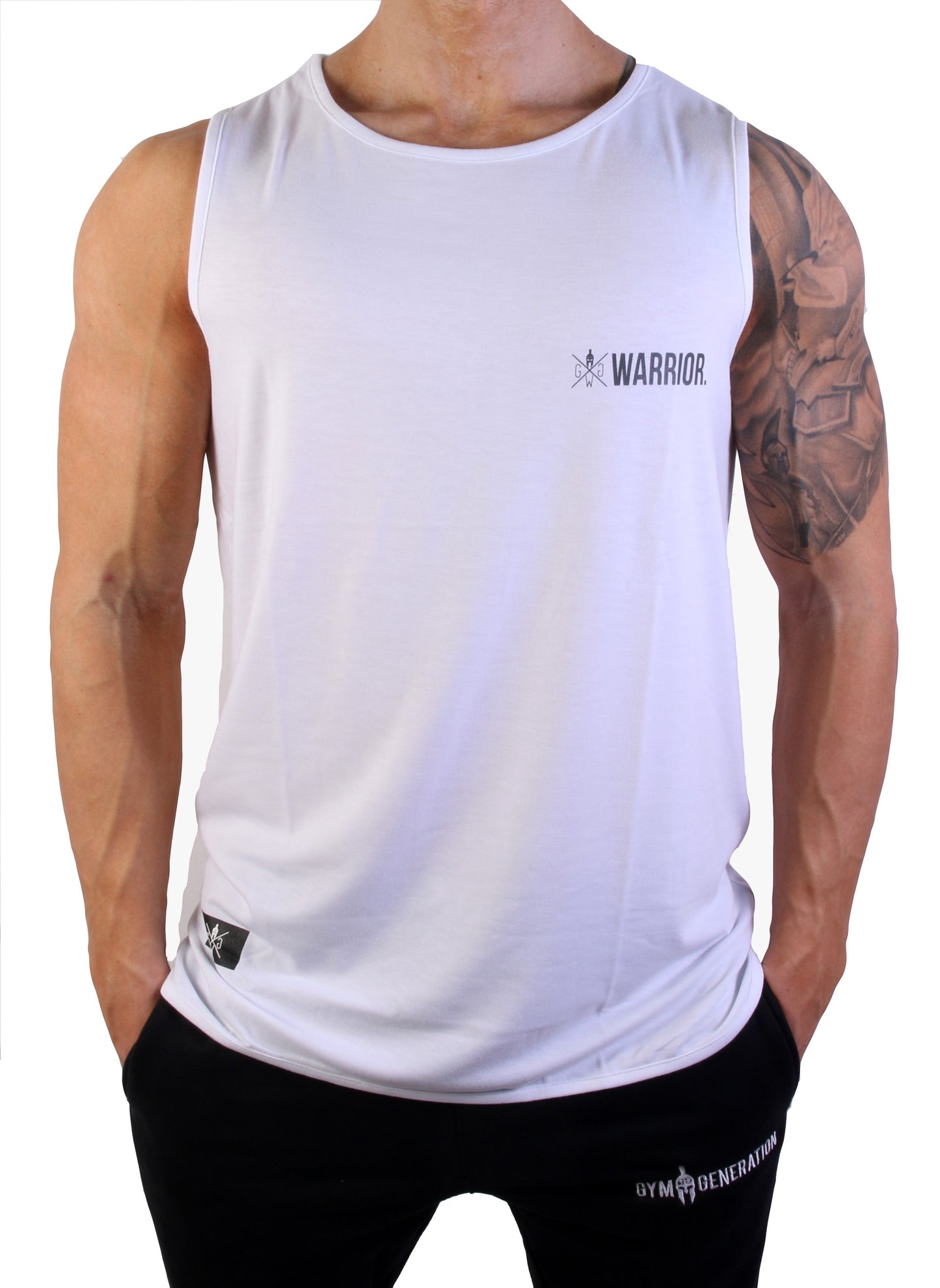 Camiseta sin mangas Urban Warrior - Miami White