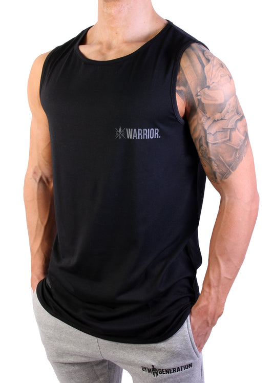 Camiseta sin mangas Urban Warrior - Negro