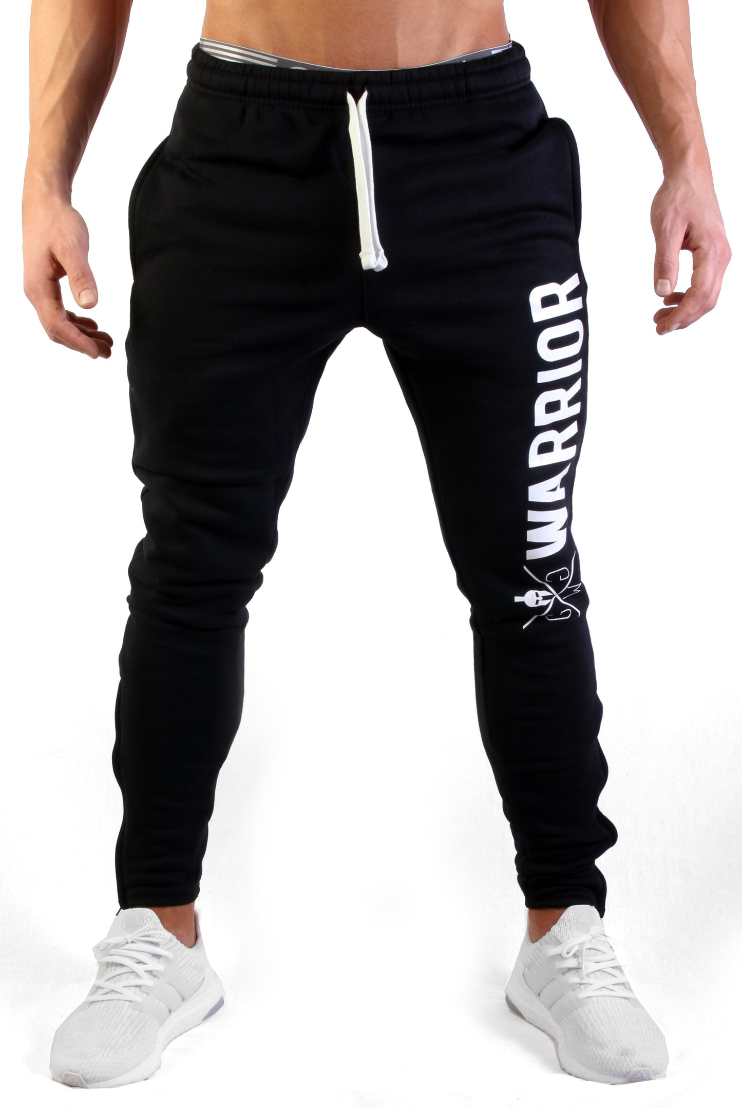 Jogginghose Warrior Vertical - Schwarz