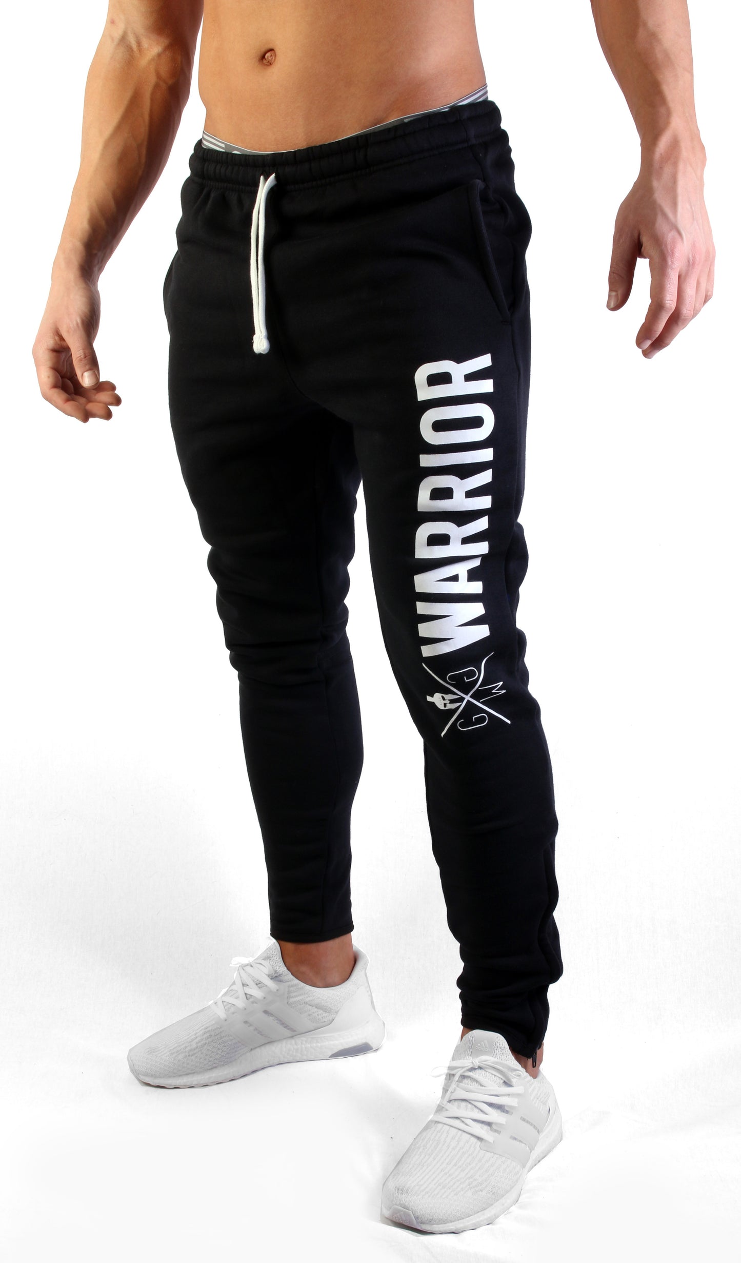 Jogginghose Warrior Vertical - Schwarz