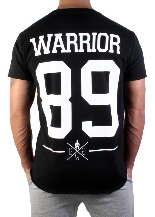 Gym T-Shirt Warrior 89 - Schwarz