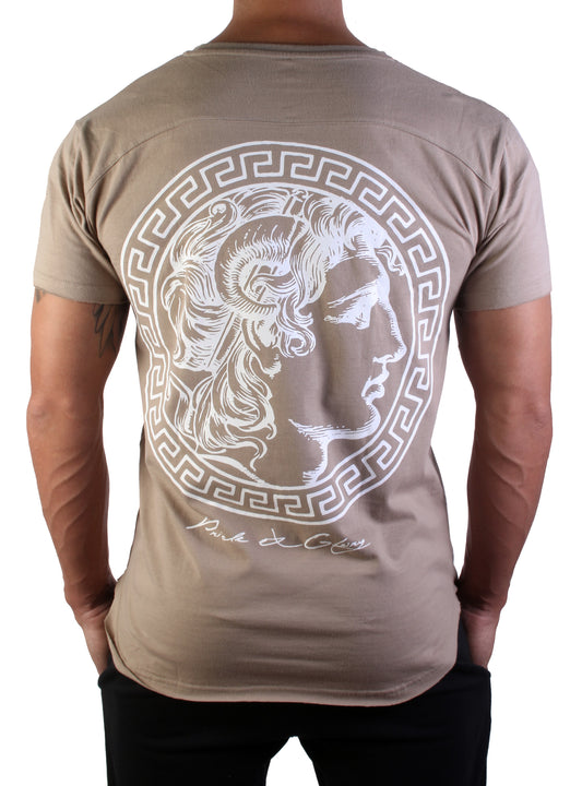 T-Shirt Alexander der Grosse - Beige