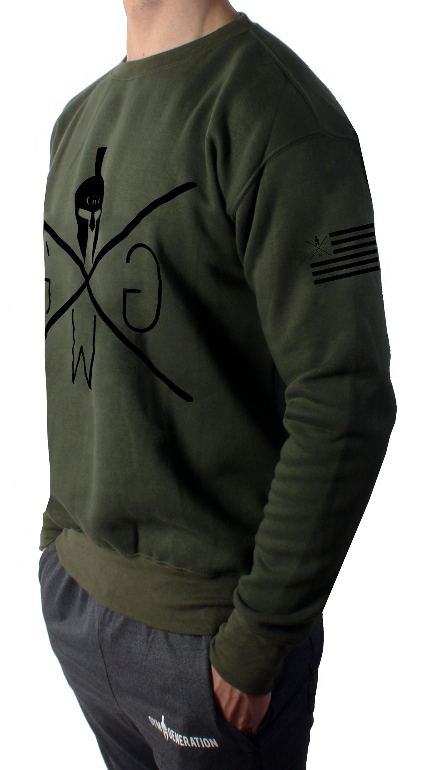 Warrior Sweater - Olive