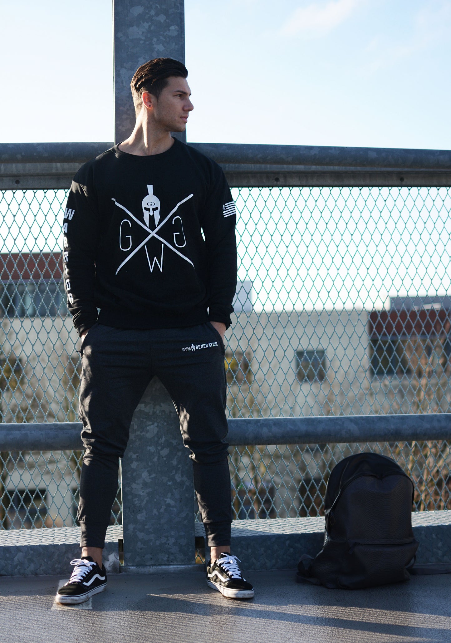 Warrior Sweater - Black