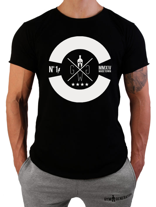 Camiseta Sniper Gym - Negro
