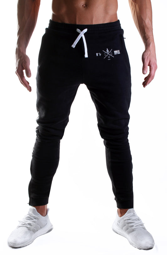 Trainingshose Alpha - Schwarz / Camo Grau