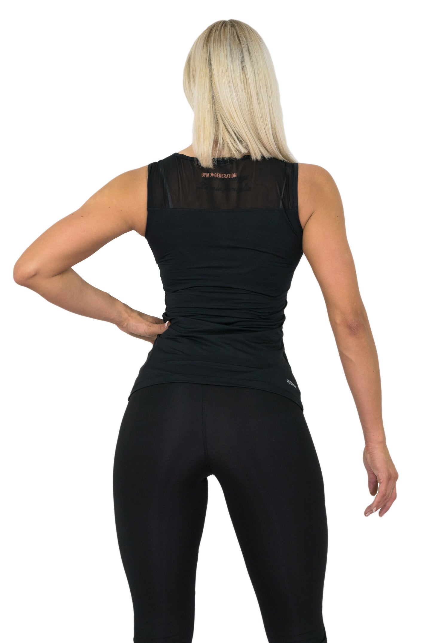 Gym Generation Mesh Top - Schwarz