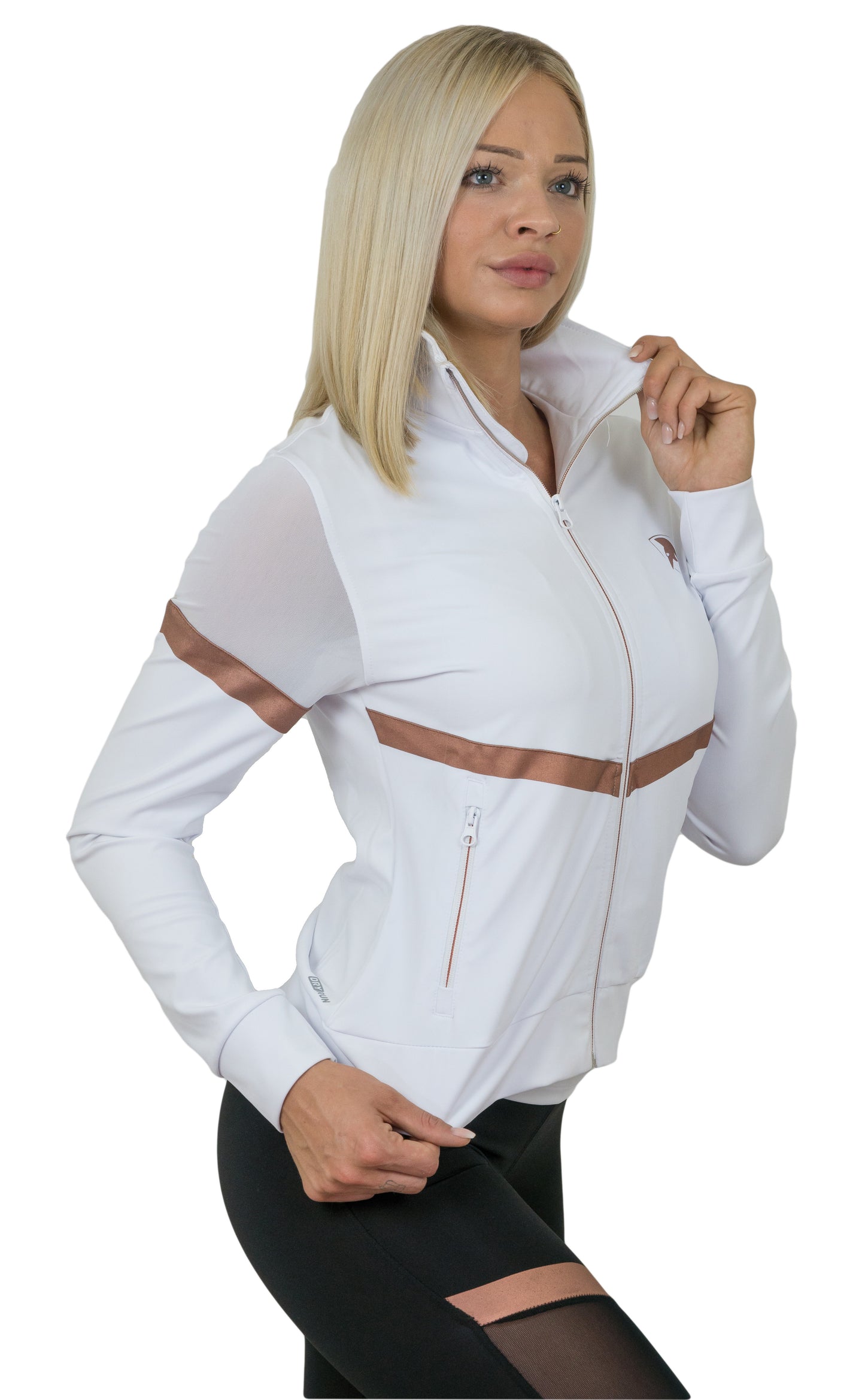 Veste en maille Gym Generation - Blanc