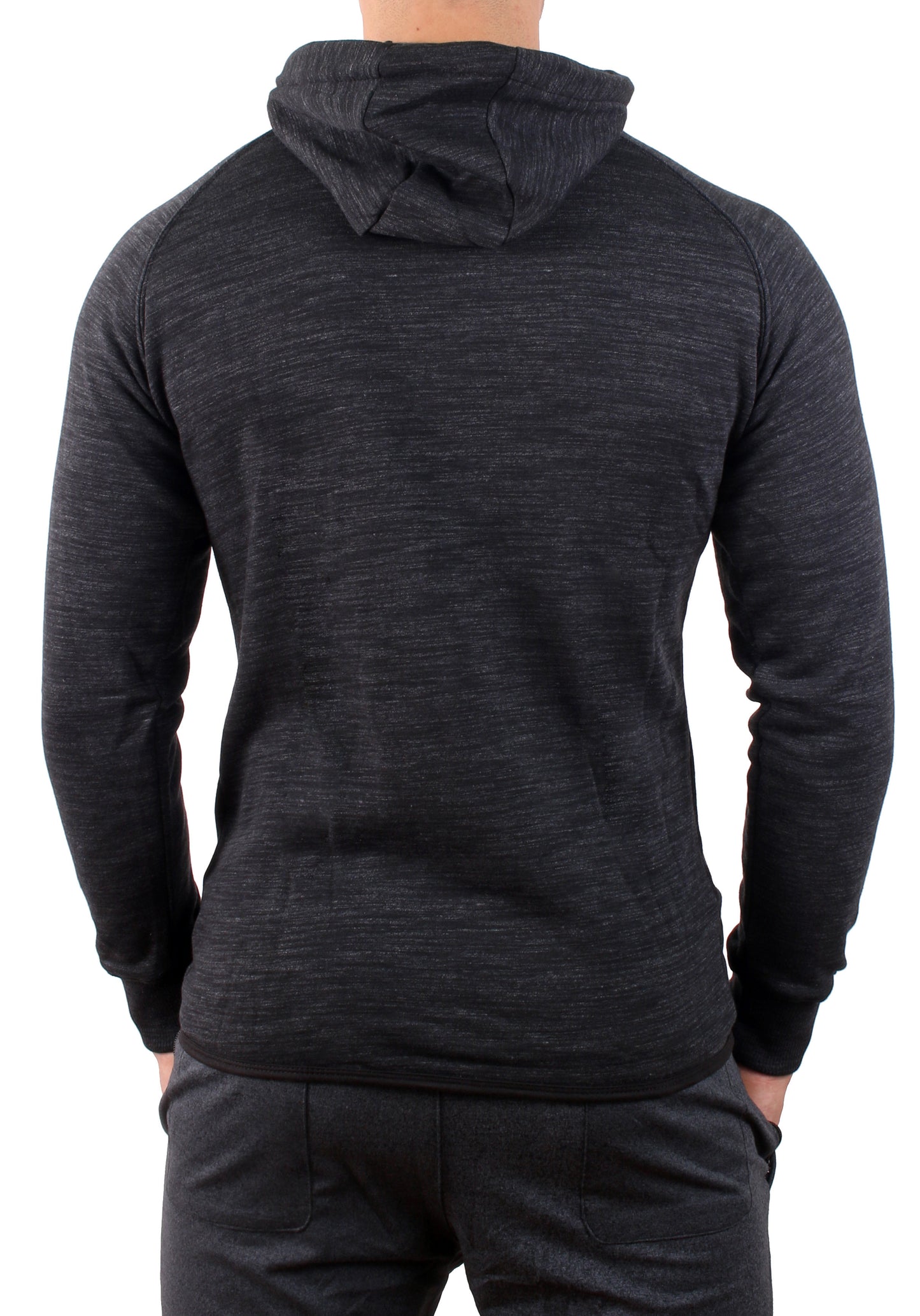 Sudadera con capucha y cremallera Crew - Gunmetal