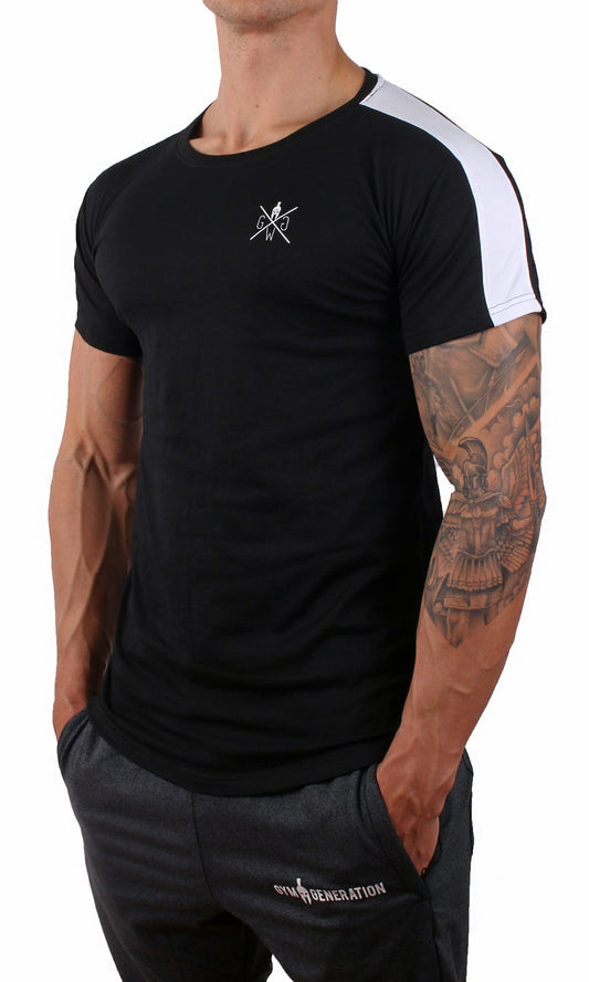 Fitness T-Shirt Urban - Schwarz