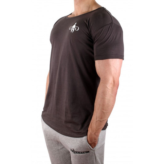 Fitness T-Shirt Club - Dunkelgrau