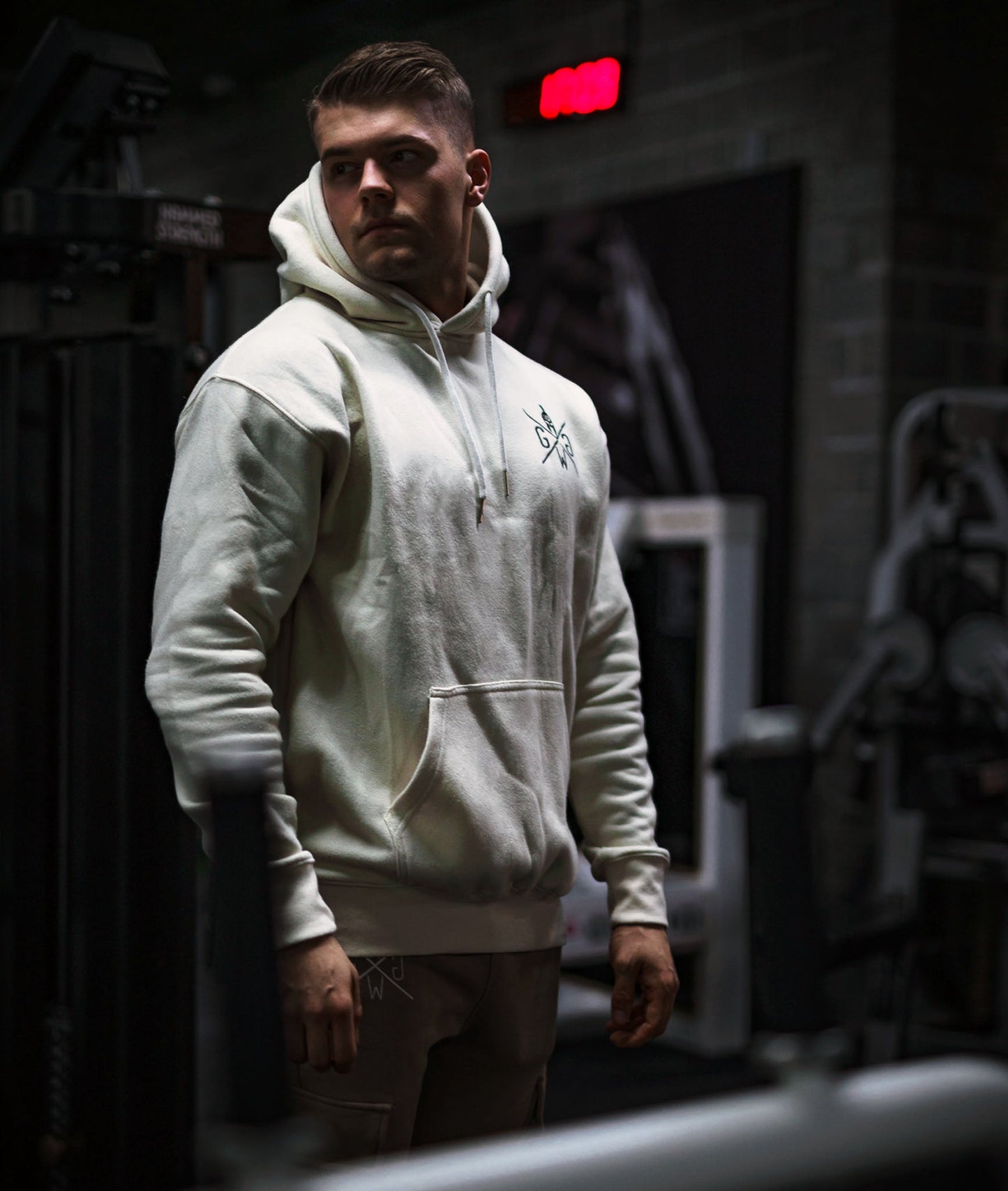Gym Hoodie Essential - Off White