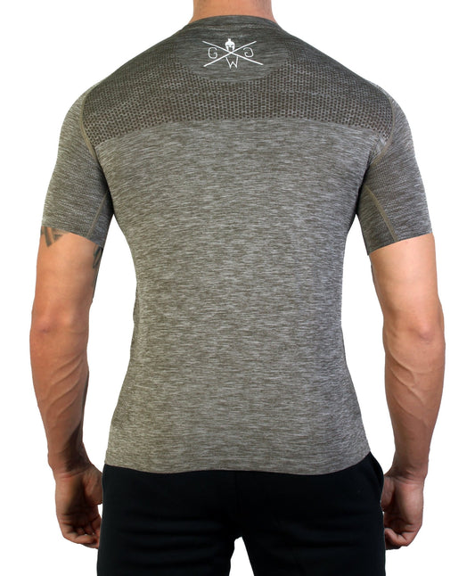 Seamless Fitness Shirt - Olive