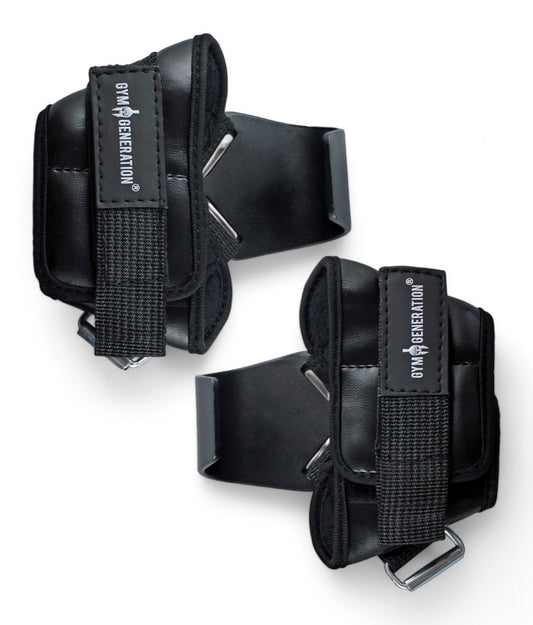 Zughilfen mit Stahlhaken - Schwarz