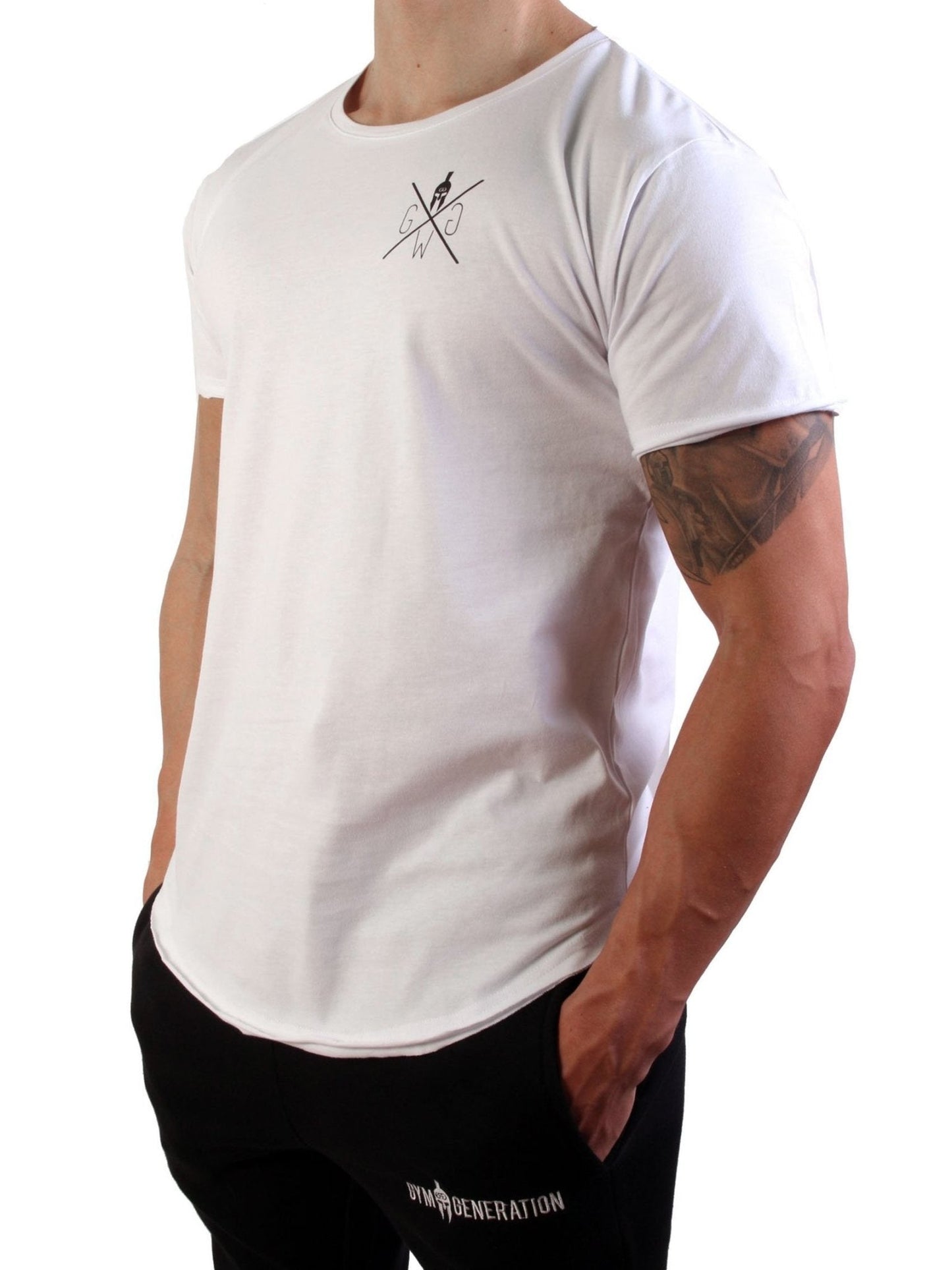 Gym T-Shirt Valhalla - Weiss