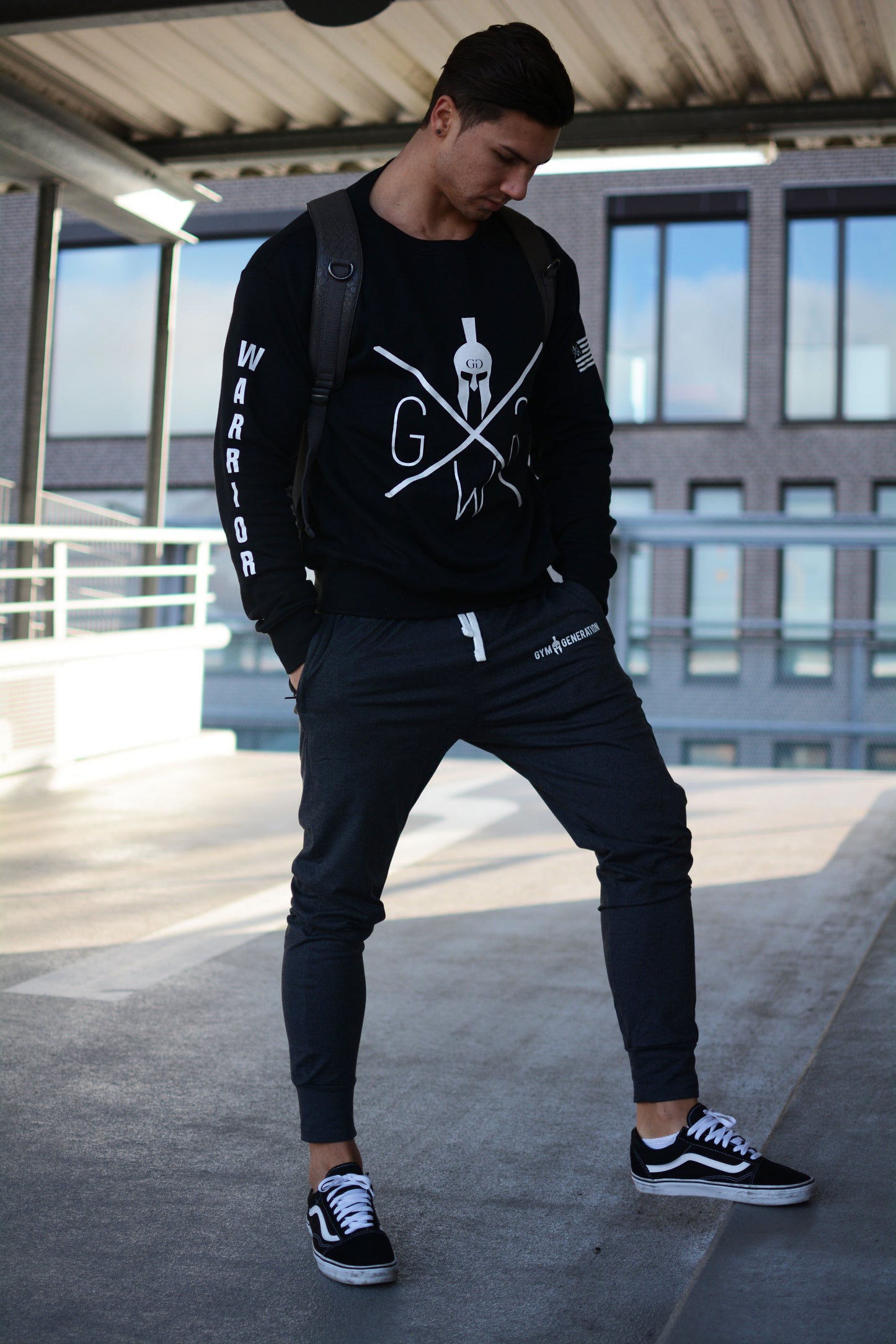 Warrior Sweater - Black