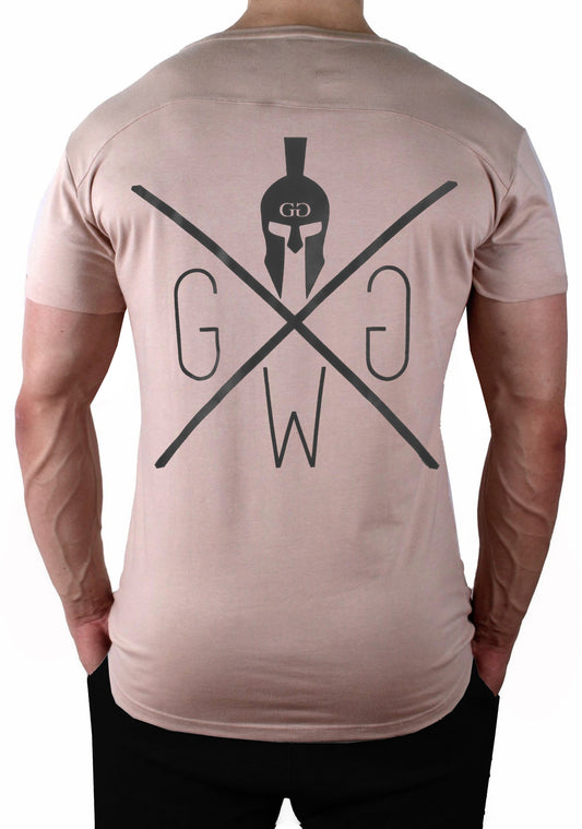 Gym T-Shirt Warrior - Beige