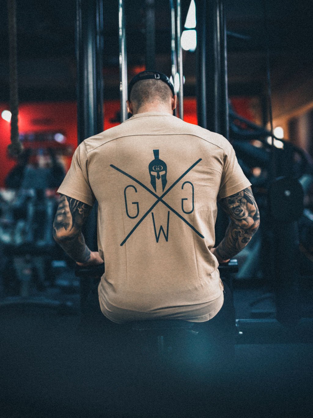 Gym T-Shirt Warrior - Beige