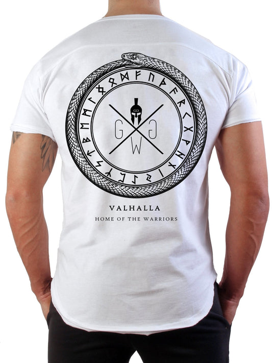 Gym T-Shirt Valhalla - Weiss