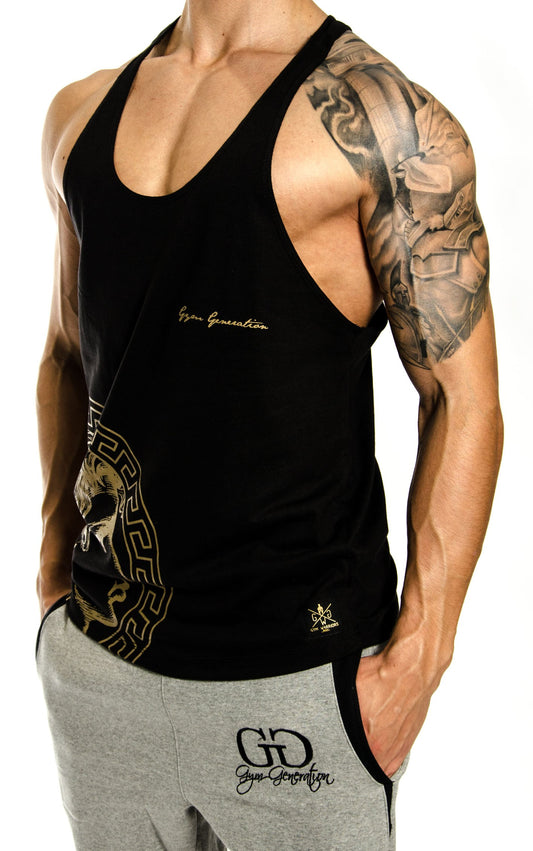 Stringer Tank Top Alexander the Great - Schwarz