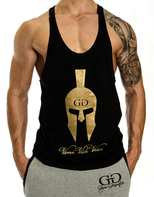 Stringer Tank Top Veni Vidi Vici - Schwarz