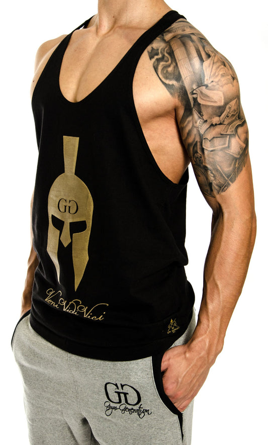 Stringer Tank Top Veni Vidi Vici - Schwarz