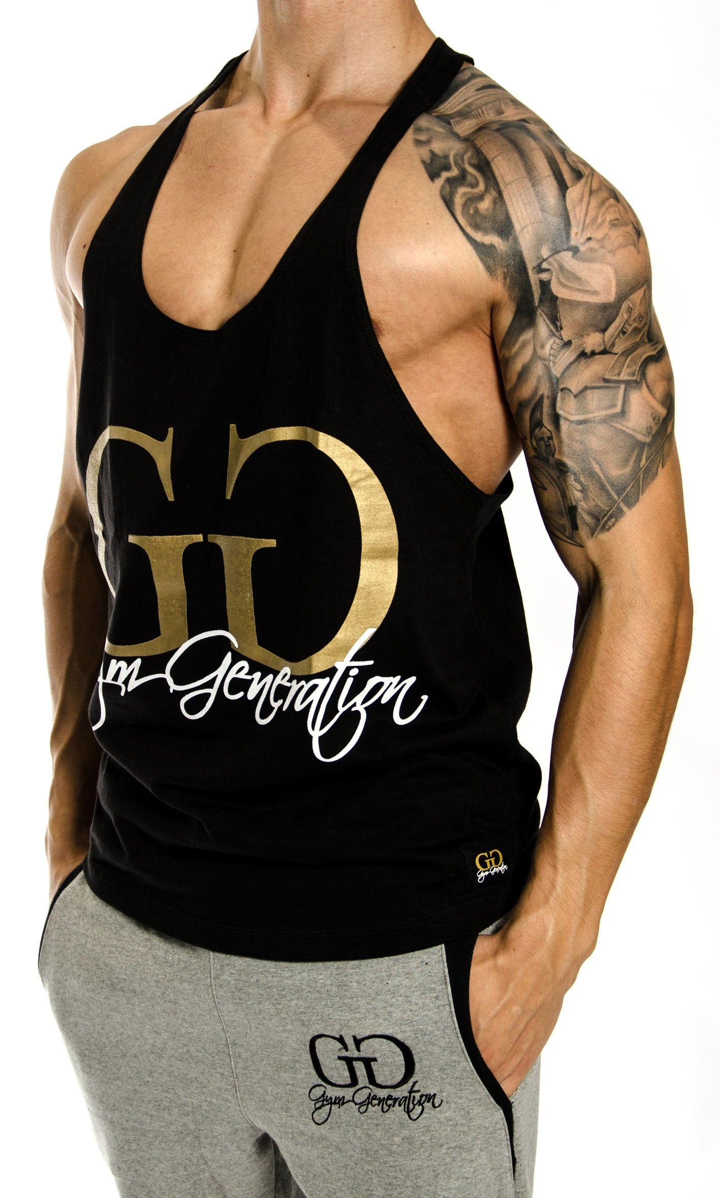 Gym Generation Stringer - Black