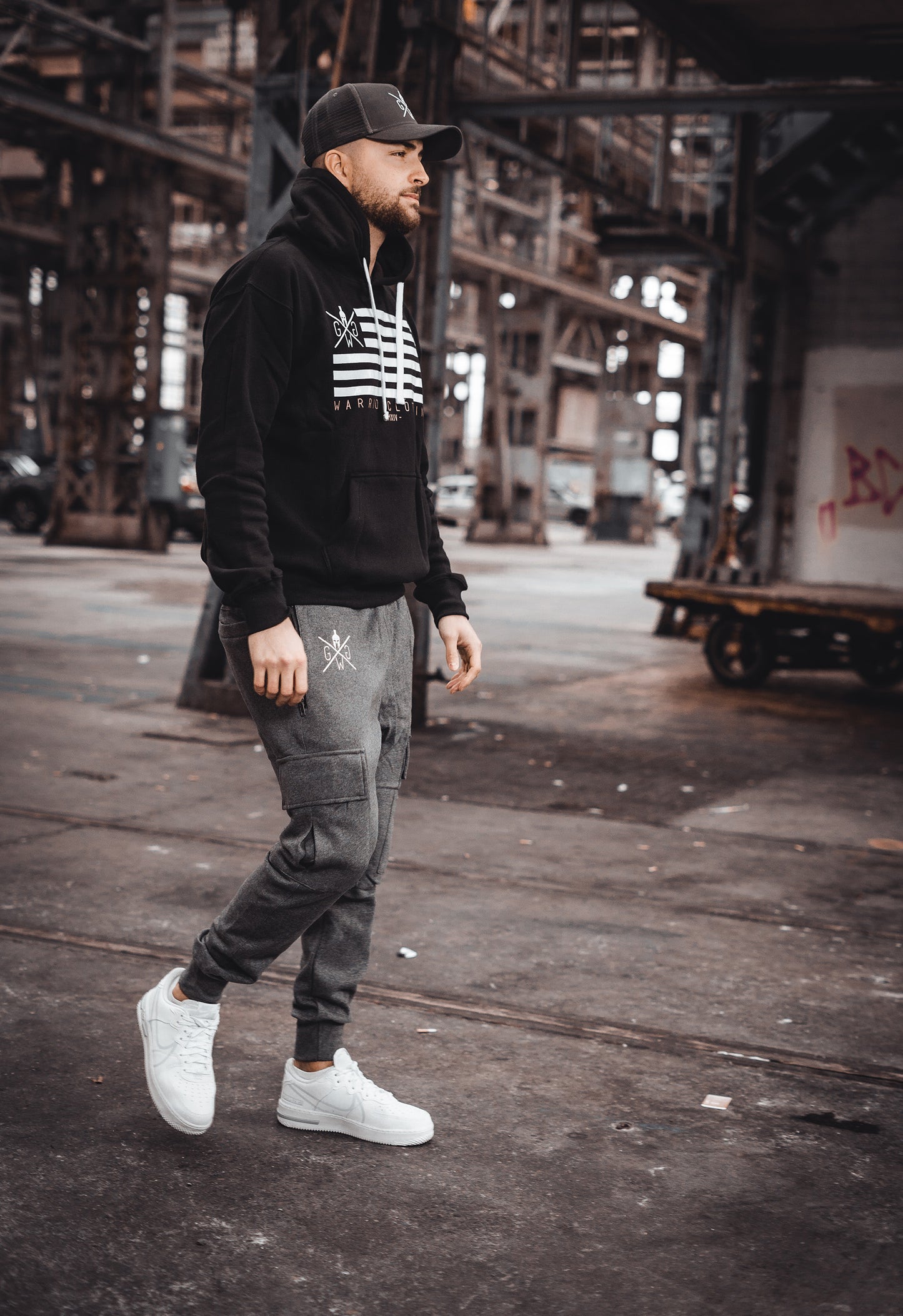 Cargo Jogginghose Maverick - Dunkelgrau