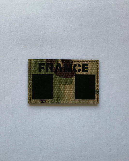Frankreich Military Patch mit Klettverschluss Camo