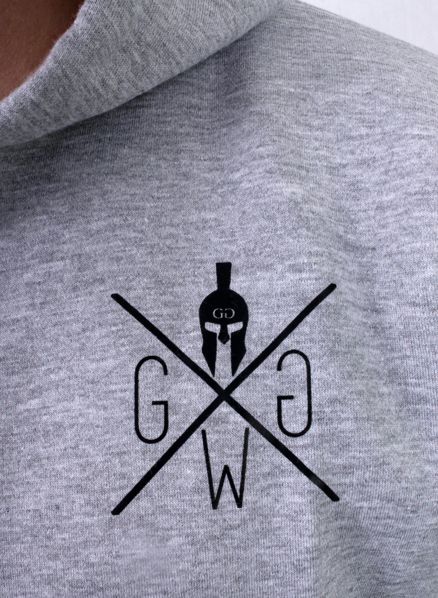 Gym Hoodie mit Reissverschluss Maverick - Grau