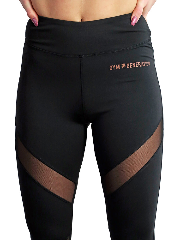Fitness Leggings Mesh 2.0 - Schwarz