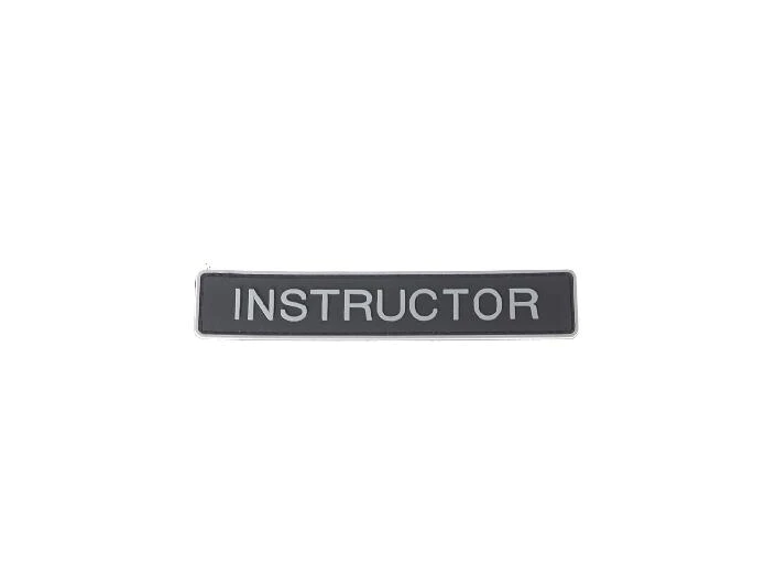 "Instructor" Patch mit Klettverschluss
