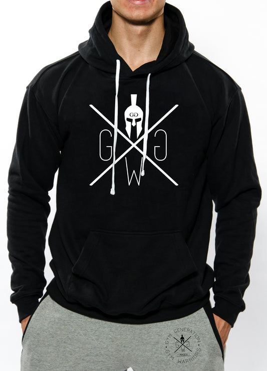 Gym Hoodie No Pain No Gain - Schwarz