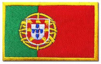 Portugal Flagge Patch - Klettverschluss