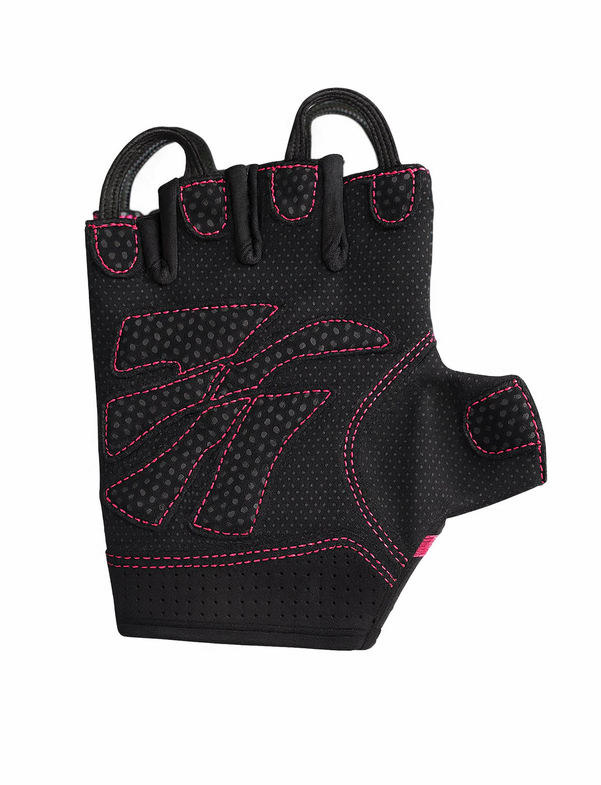 Trainingshandschuhe für Damen in Pink, Rückansicht